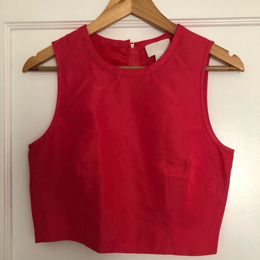 J Crew Fitted Crop Top